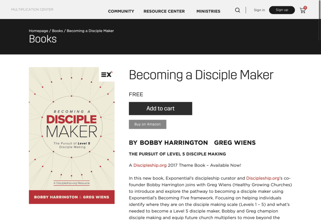 Screenshot 2022-07-29 at 16-55-05 Becoming a Disciple Maker - Multiplication